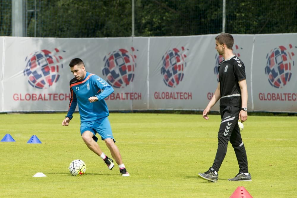 Entrenamiento del Real Oviedo