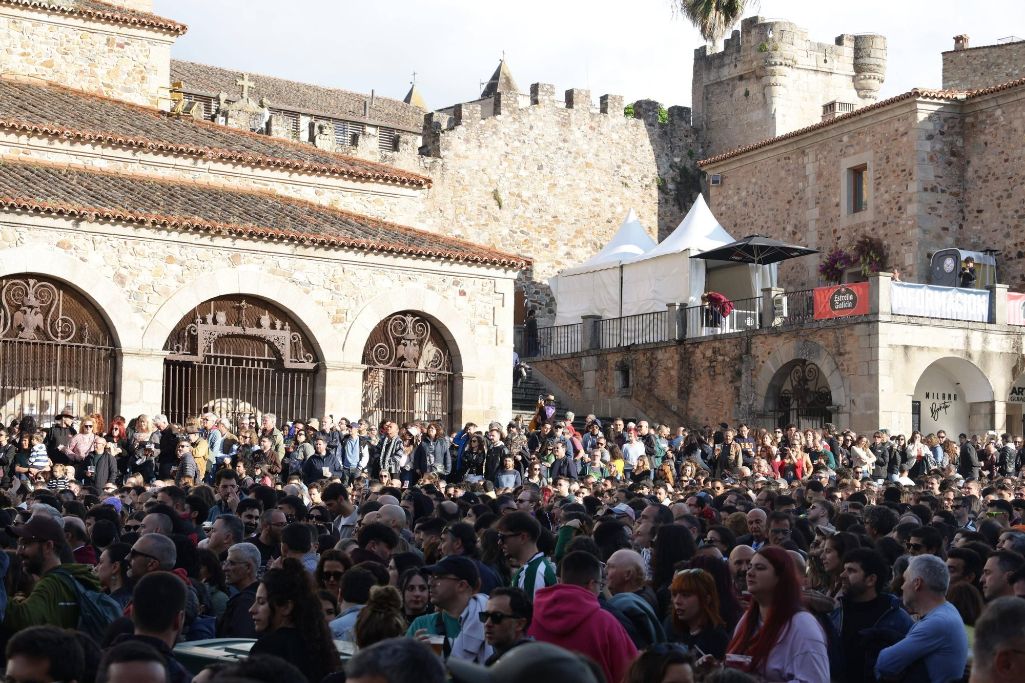 Las imágenes del sábado de Womad en Cáceres
