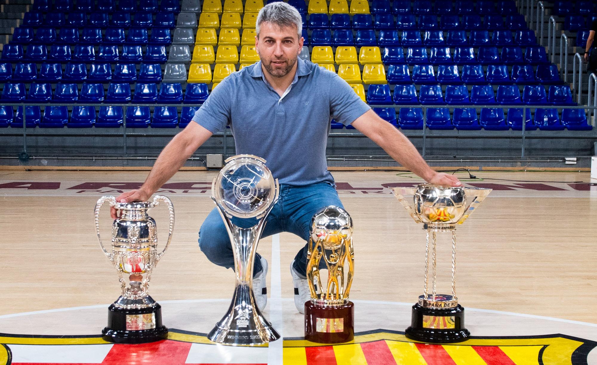 Jordi Torras, con los cuatro títulos conquistados la pasada campaña