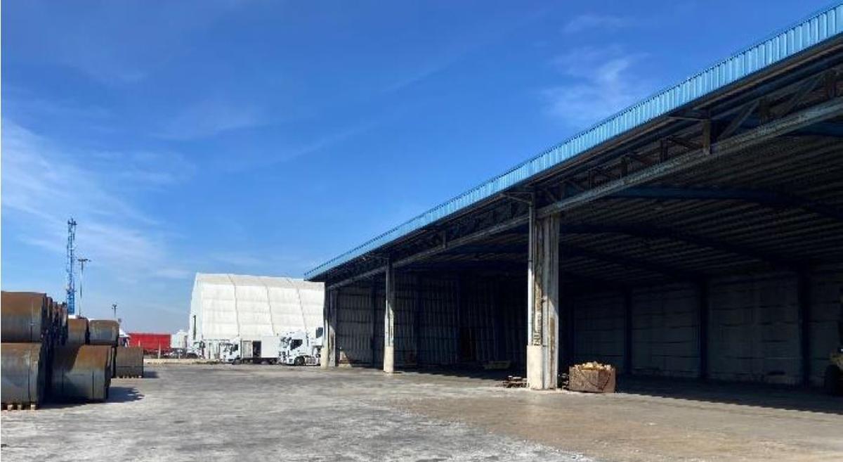 Zona del muelle norte del puerto de Sagunt que la APV quiere ocupar.