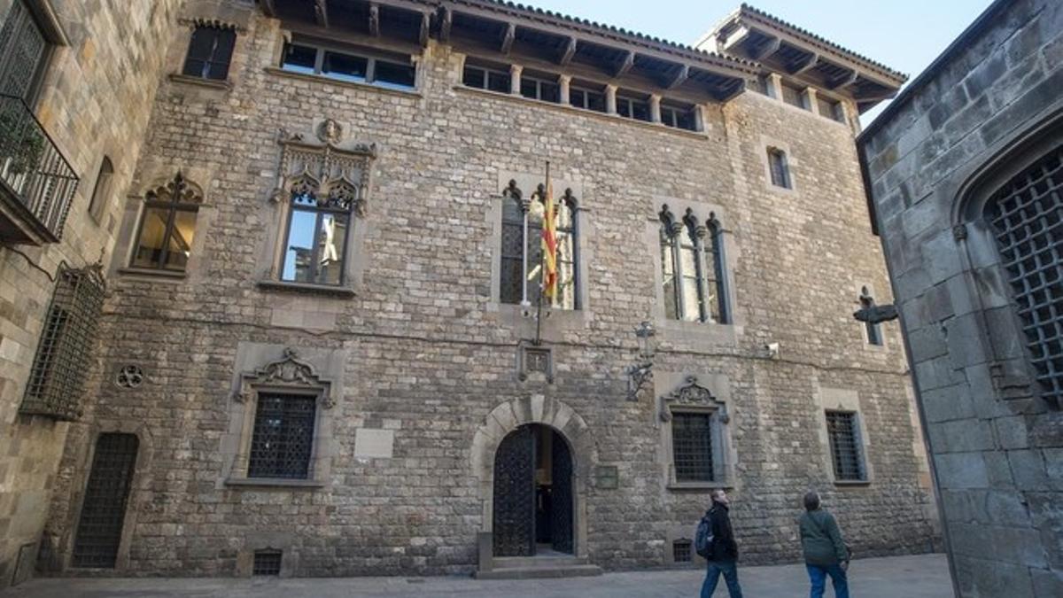 Las dependencias del Govern en la calle de la Pietat, 2 de Barcelona, donde está la sede de tres delegaciones