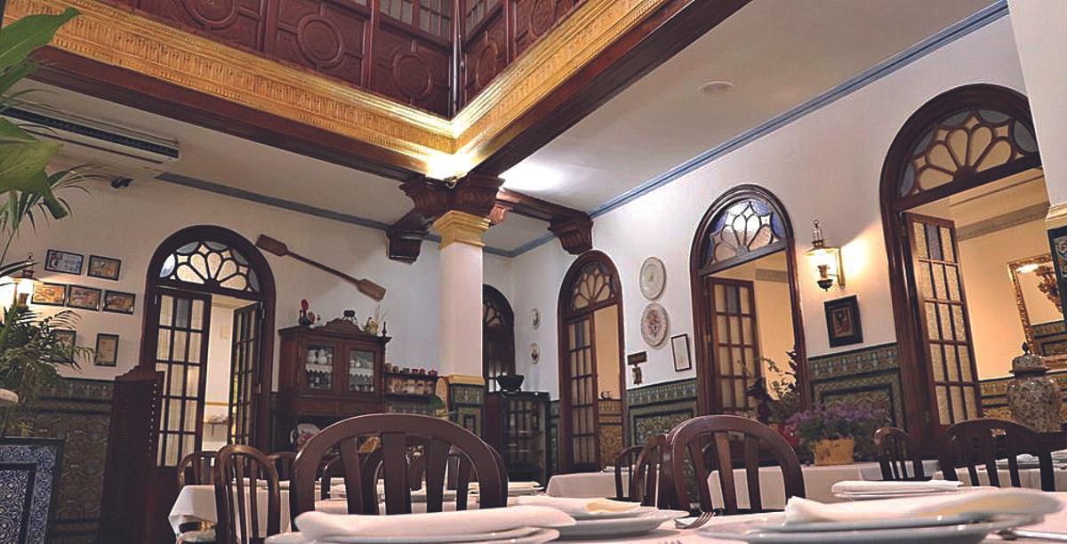 Imagen del interior del restaurante Los Berengueles.
