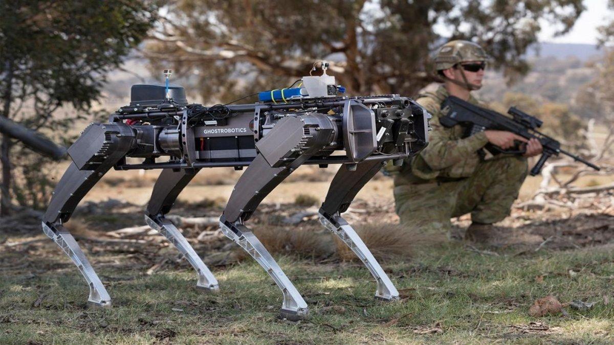 Escuadrón de las Fuerzas de Seguridad nº. 325, el primero en utilizar perros robot
