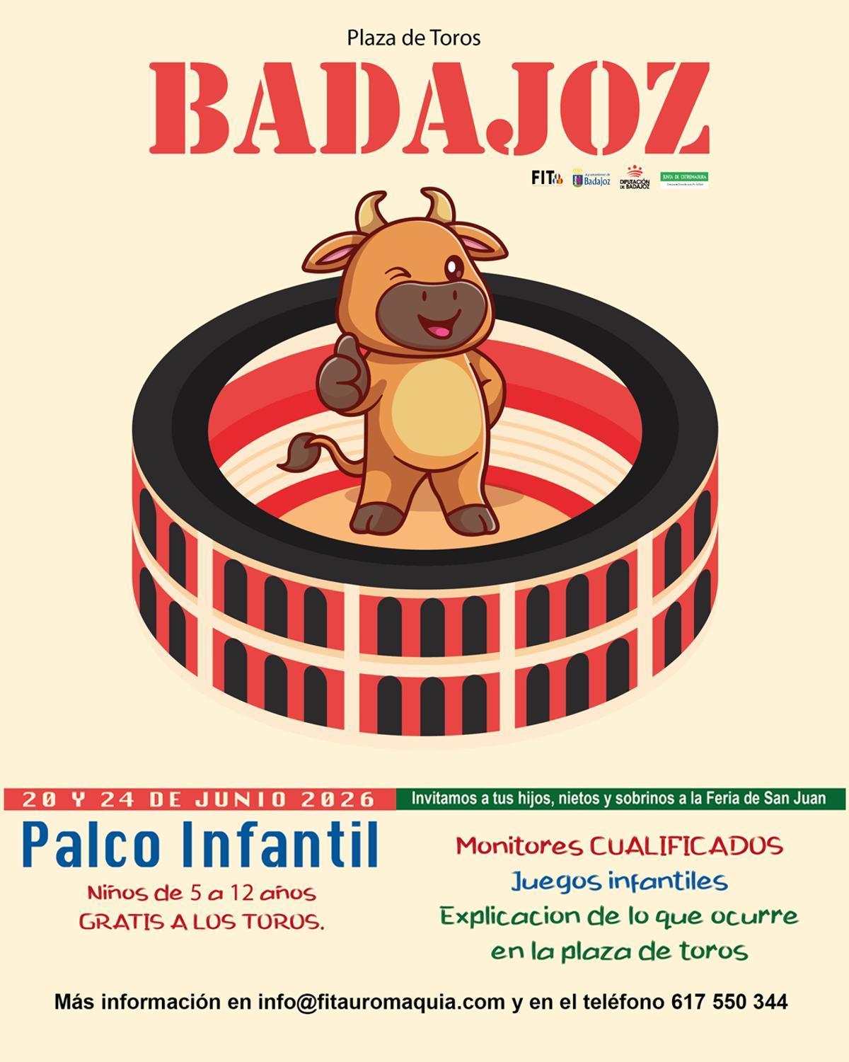 Cartel del Palco Infantil.