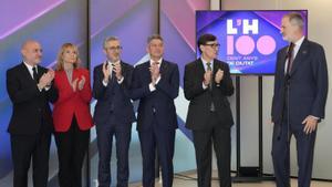 El Rei defensa l’Hospitalet: "Teniu un potencial extraordinari"