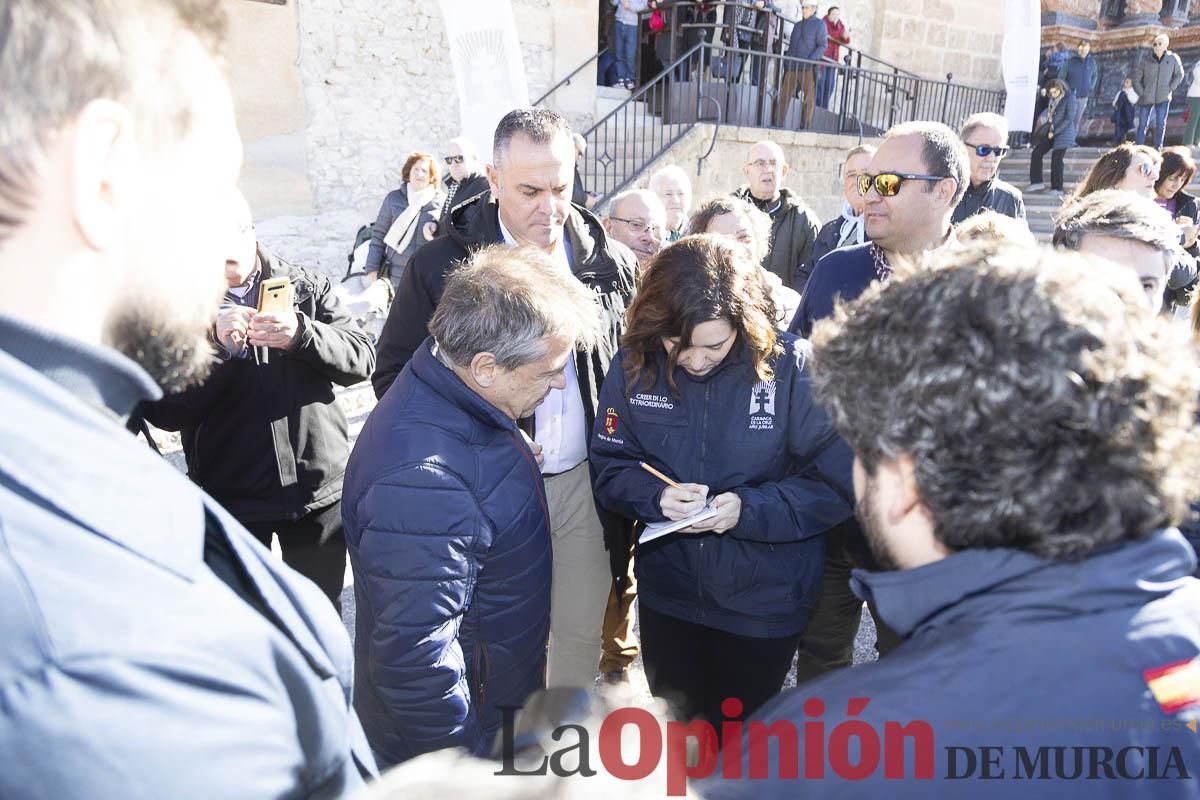 Así ha sido la visita de Isabel Díaz Ayuso a Caravaca de la Cruz