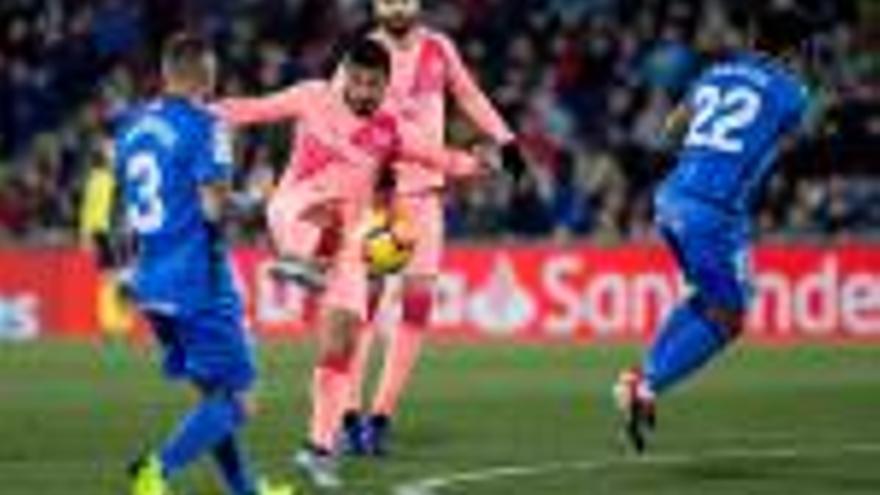 El Barça sap patir a Getafe per fer un cop d&#039;autoritat a la Lliga