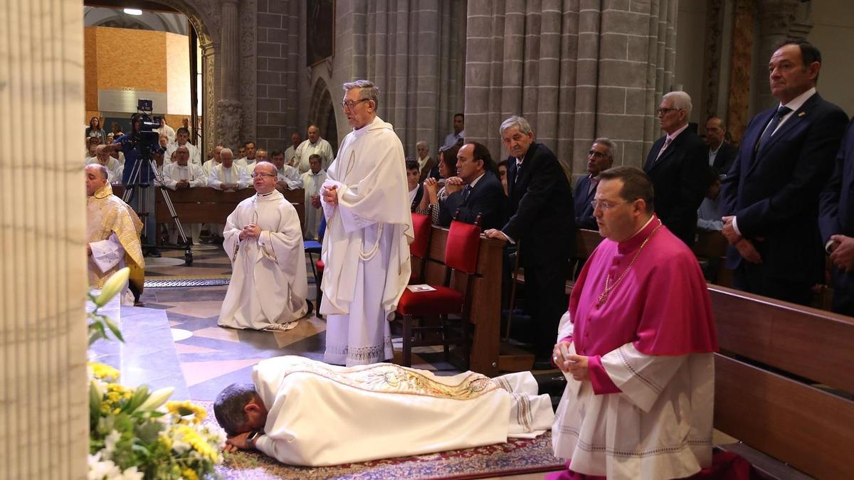 Toma de posesión del nuevo obispo de Tarazona