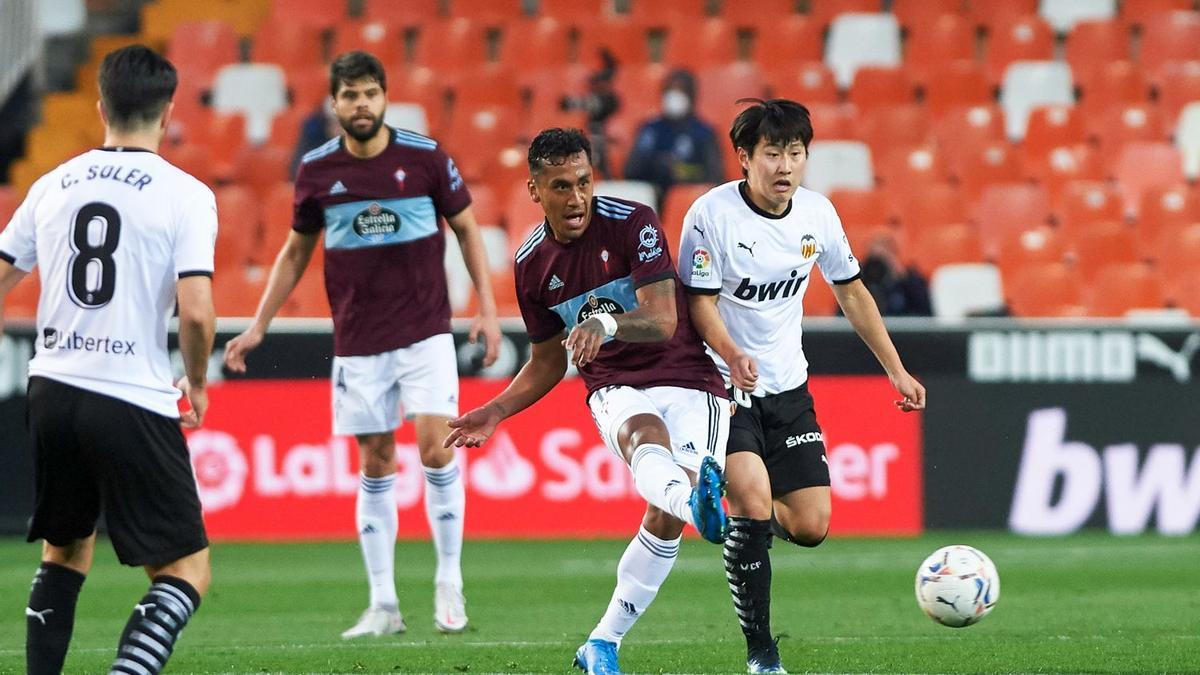 Las mejores imágenes del Valencia - Celta