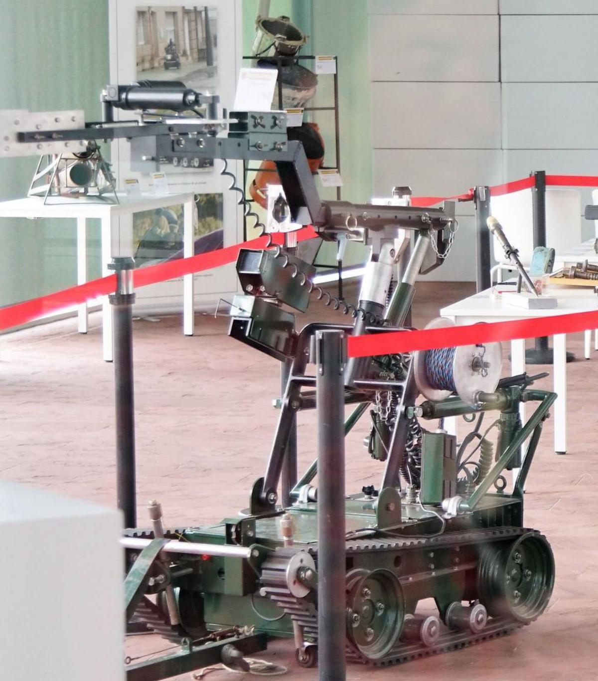 Un robot de la muestra abierta en el Gaiás / jesús prieto