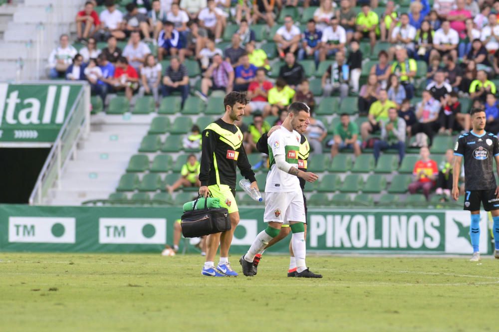 La victoria del Elche ante el CD Lugo en imágenes