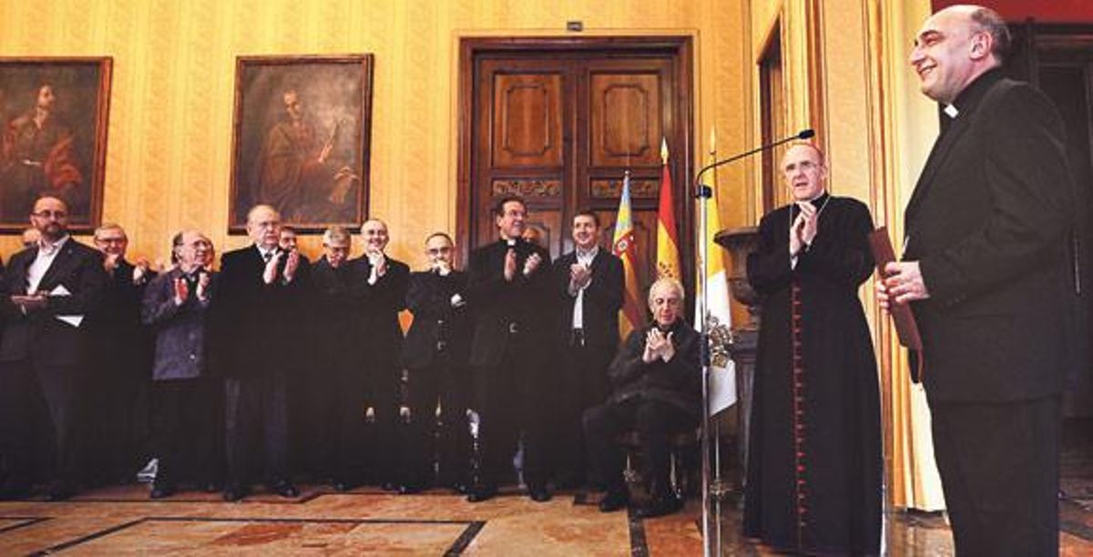 Benavent, cuando dejó el arzobispado de Valencia para ser obispo de Tortosa.