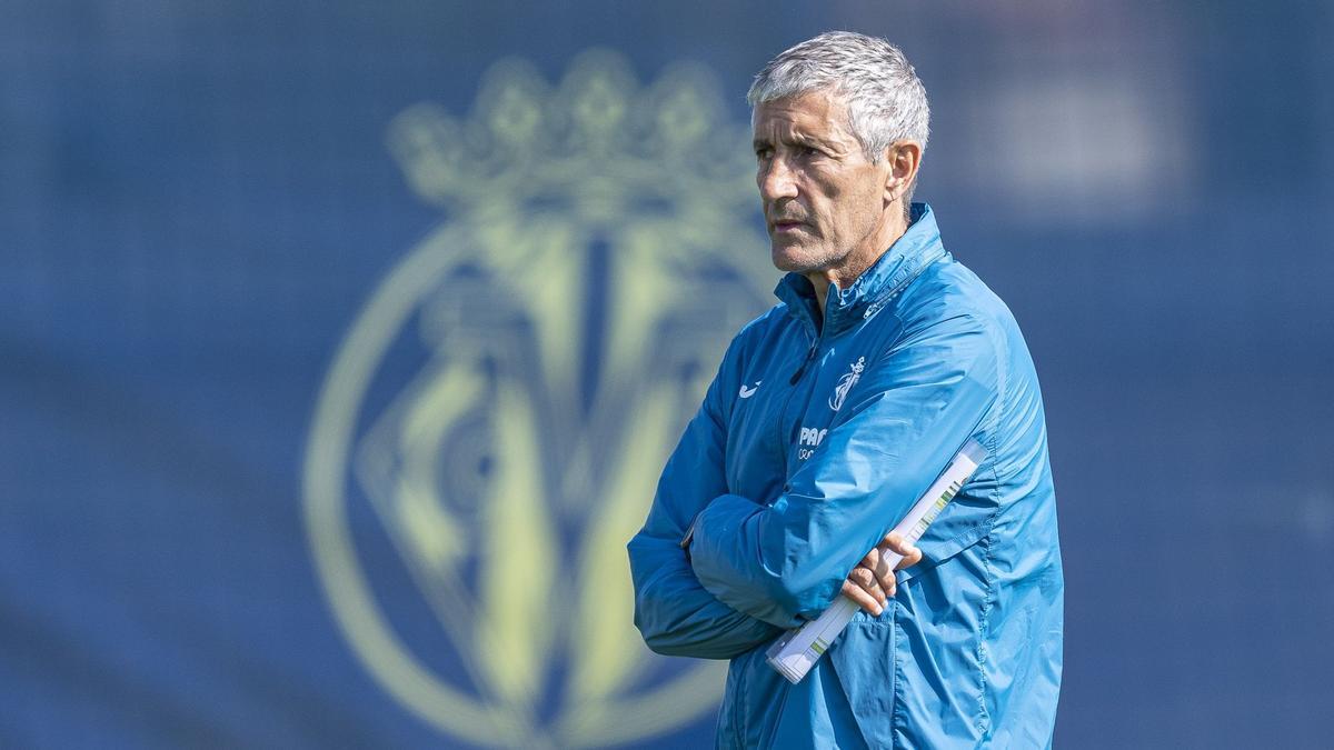 Quique Setén, entrenador del Villarreal, tiene claro la importancia de los puntos en juego mañana en casa.