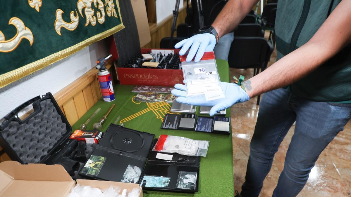 Operación Flakka de la Guardia Civil de Sagunt contra la red que importó 300.000 dosis de droga alfa de Polonia