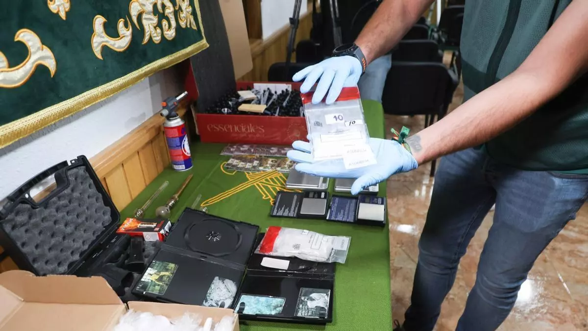 Operación Flakka de la Guardia Civil de Sagunt contra la red que importó 300.000 dosis de droga alfa de Polonia