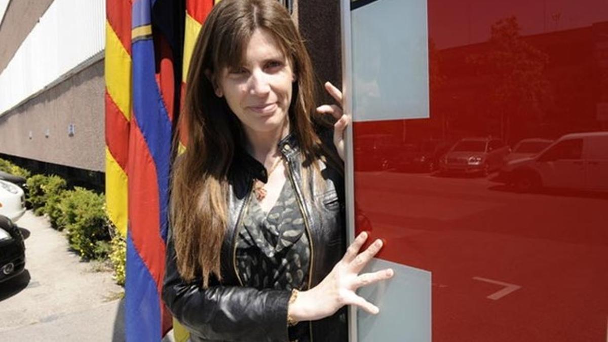 Susana Monje, responsable económica de la candidatura de Bartomeu