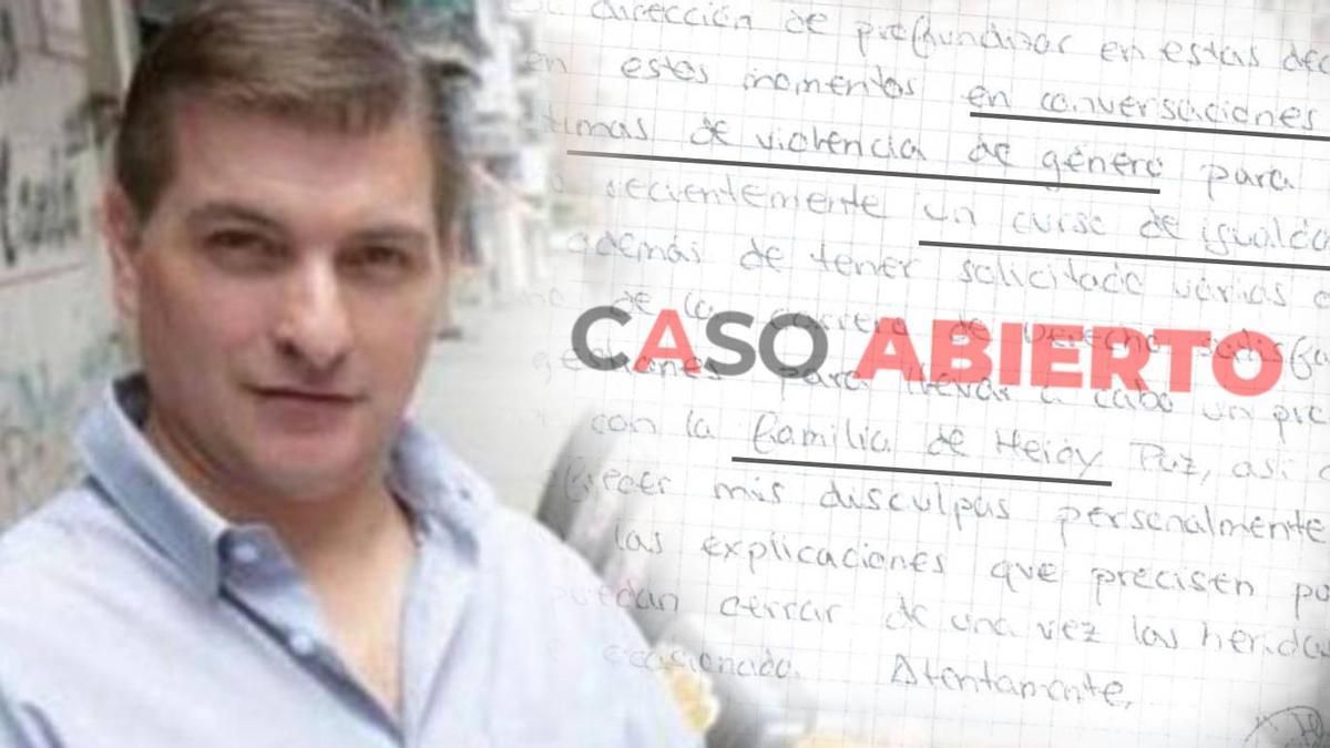 &#039;El Rey del Cachopo&#039; confiesa su crimen y se ofrece a ayudar a otras víctimas en esta carta enviada desde la cárcel.