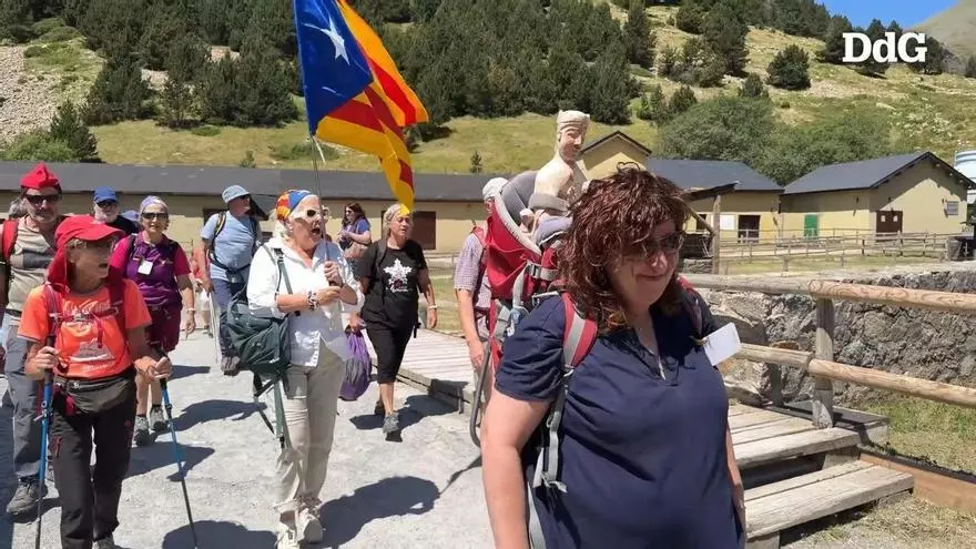 Vídeo | Homenatge als activistes antifranquistes que van participar en el segrest de la Mare de Déu de Núria