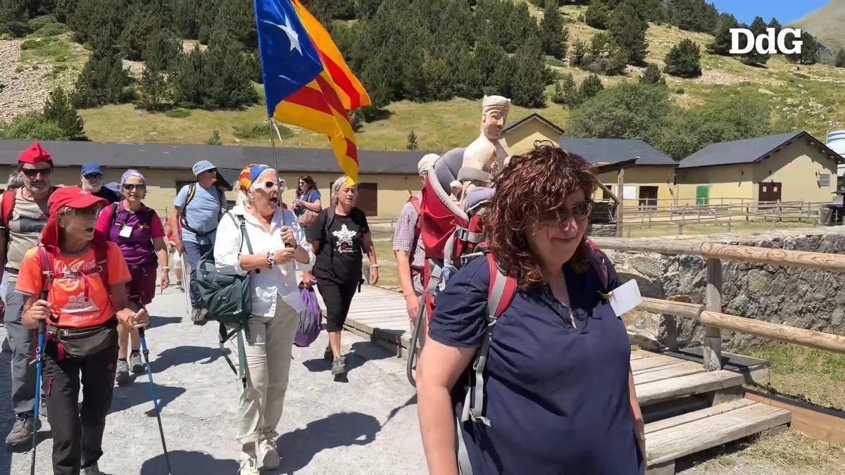 Vídeo | Homenatge als activistes antifranquistes que van participar en el segrest de la Mare de Déu de Núria