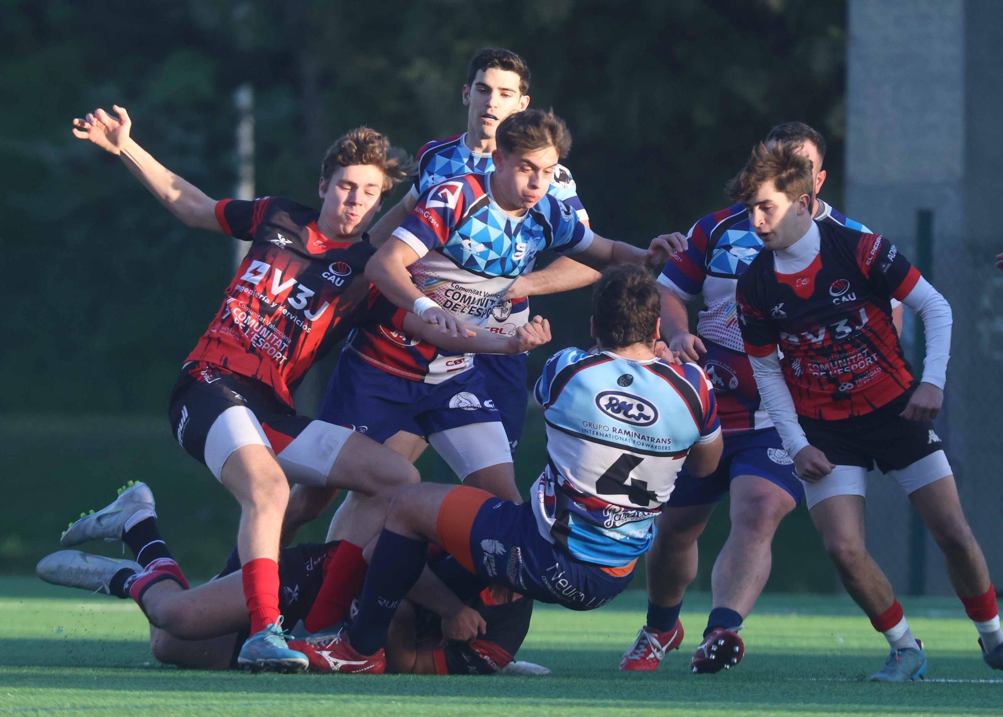 RC Valencia, CAU y San Roque, jornada 10 División Honor B de rugby