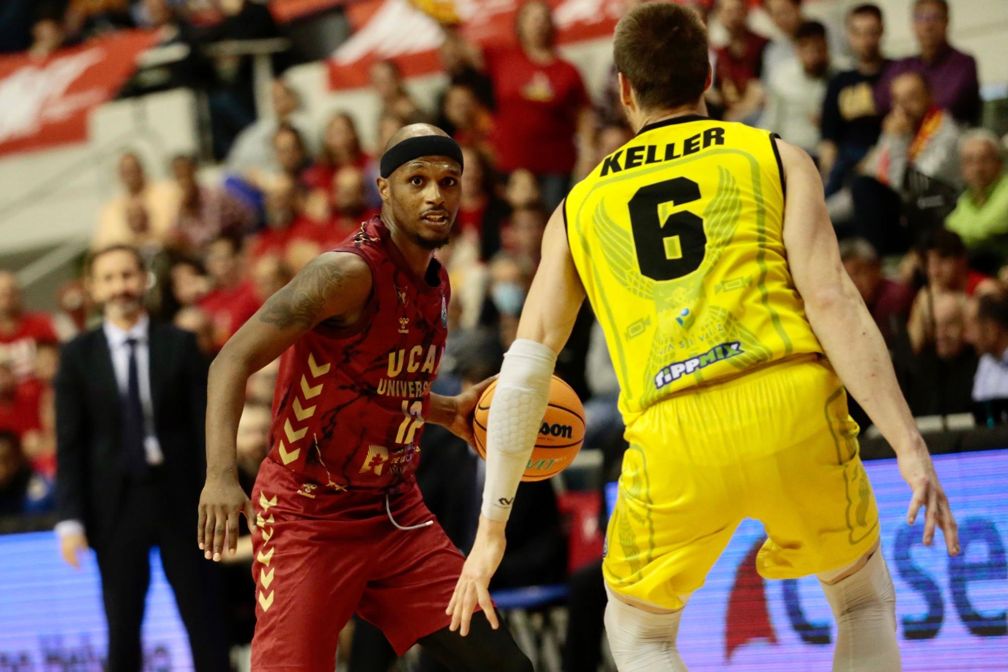 Las imágenes del partido UCAM Murcia - Falco Vulcano