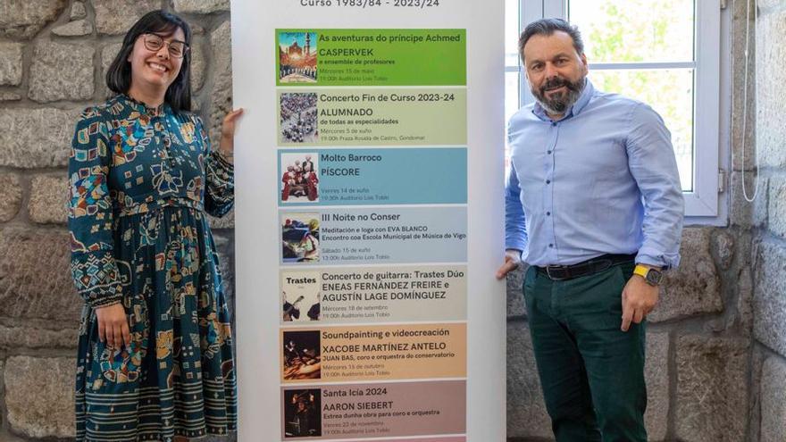El Conservatorio de Gondomar celebra su 40 aniversario con cine y conciertos