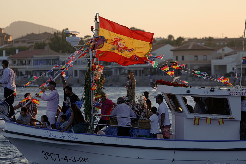 Procesión de la Virgen en Cabo de Palos y Los Nietos