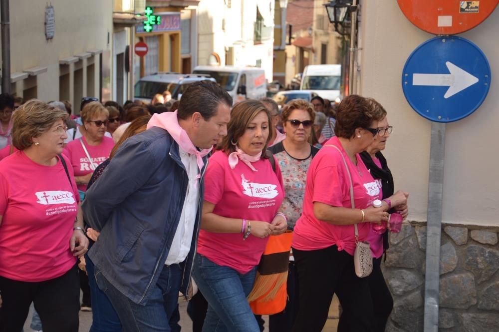 Marcha en Mula contra el cáncer de mama