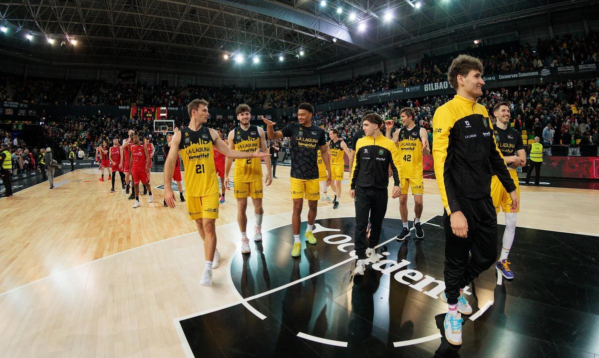 La Laguna Tenerife ganó en Bilbao.