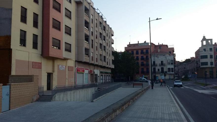 La avenida de la Feria, esta mañana.