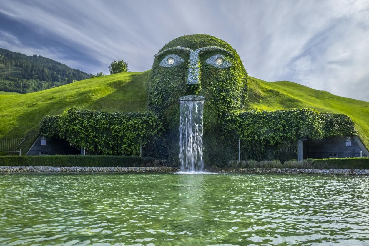 El parque Swarovski Crystal Worlds a las afueras de Innsbruck
