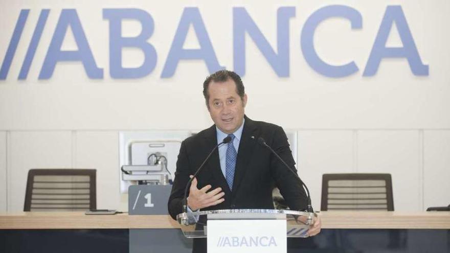 El vicepresidente de Abanca, Juan Carlos Escotet.