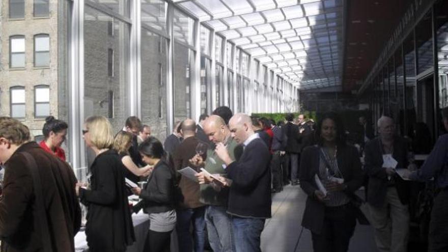 Participantes en una muestra de vinos de Toro celebrada en Nueva York el año pasado.