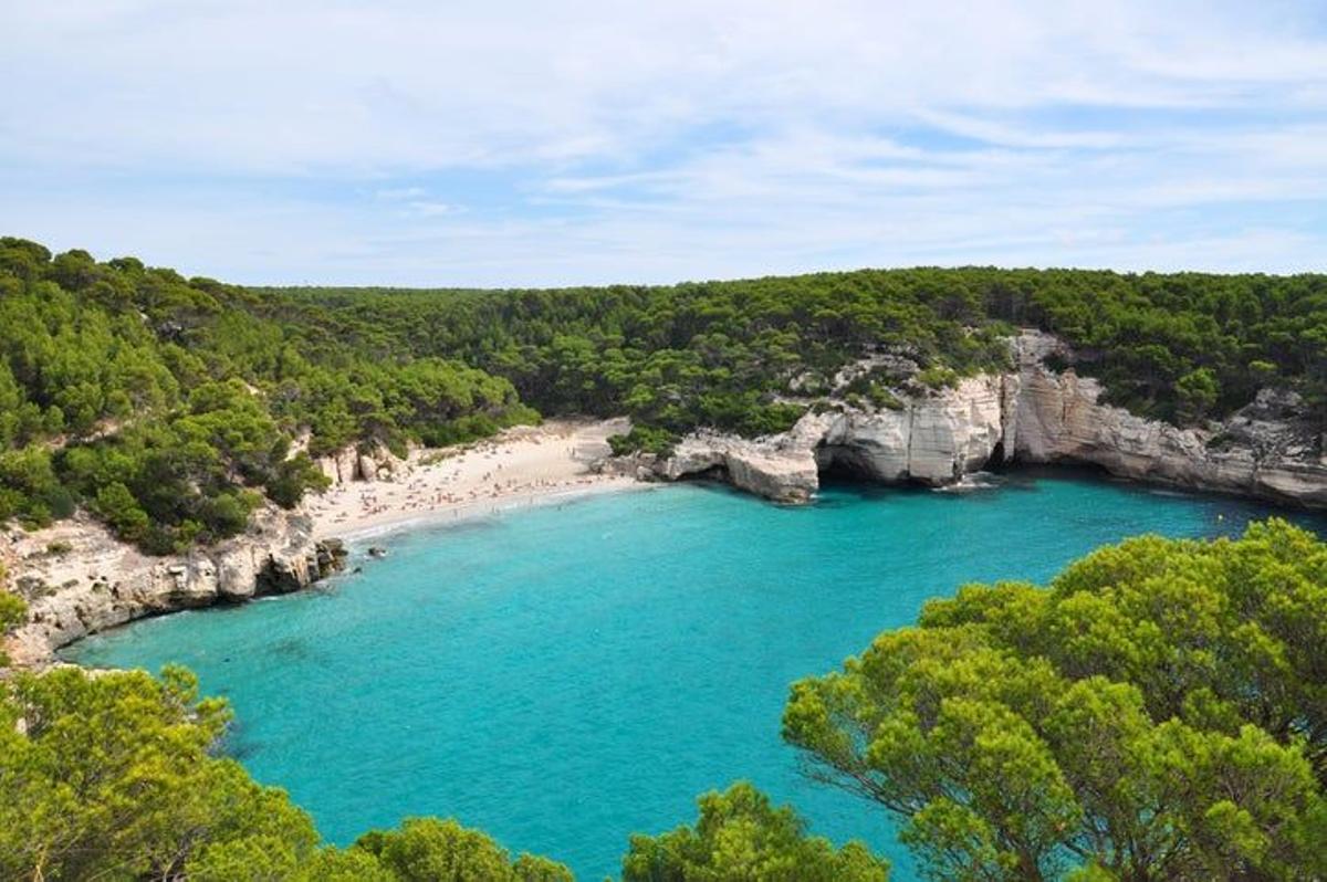 Cala mitjana, Menorca