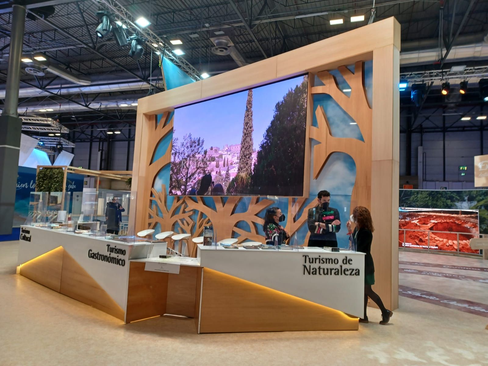 Inauguración de la feria del turismo Fitur en Madrid