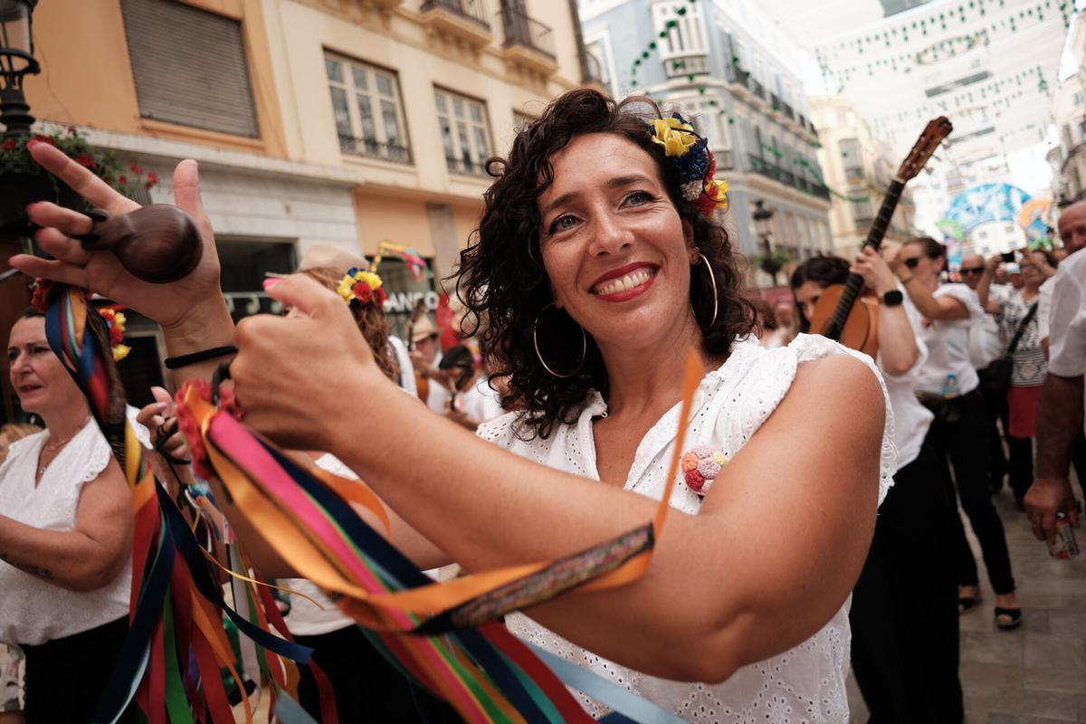El segundo día de la Feria del Centro de Málaga, en imágenes