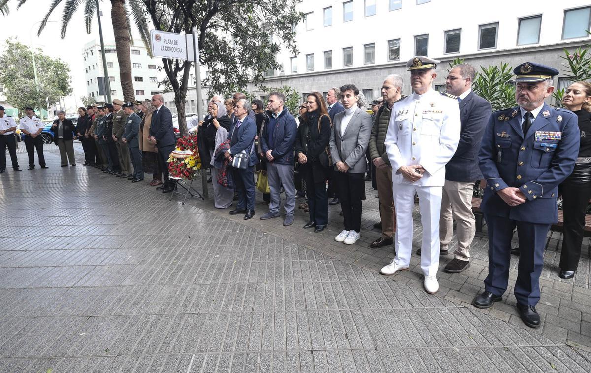Concentración de las Víctimas del Terrorismo por el día europeo, en el 22 aniversario del 11M.