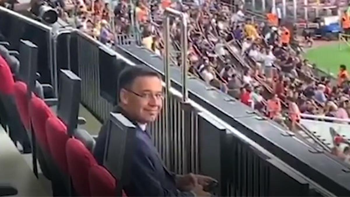 La impagable reacción de Bartomeu cuando le preguntan por Neymar