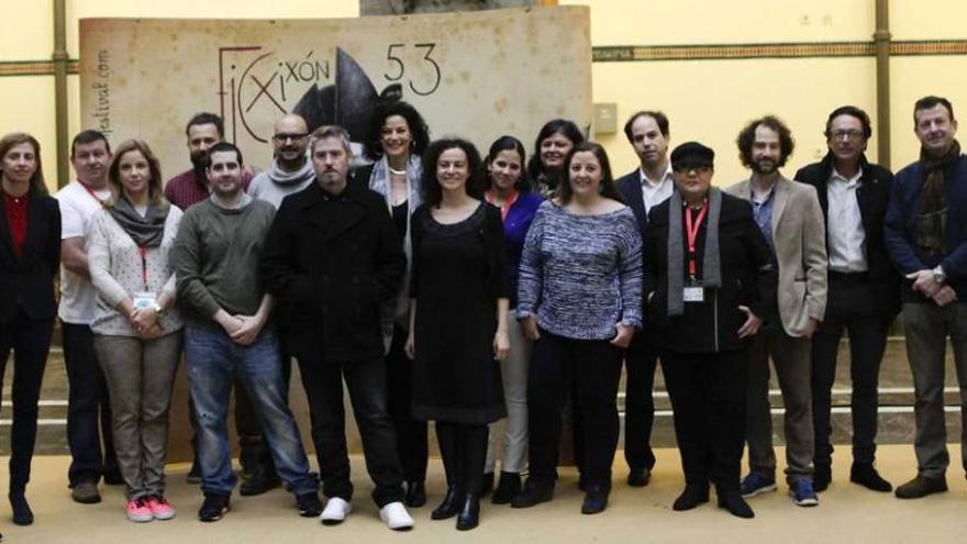 Participantes en el Foro de Coproducción, ayer, en Gijón. marcos león