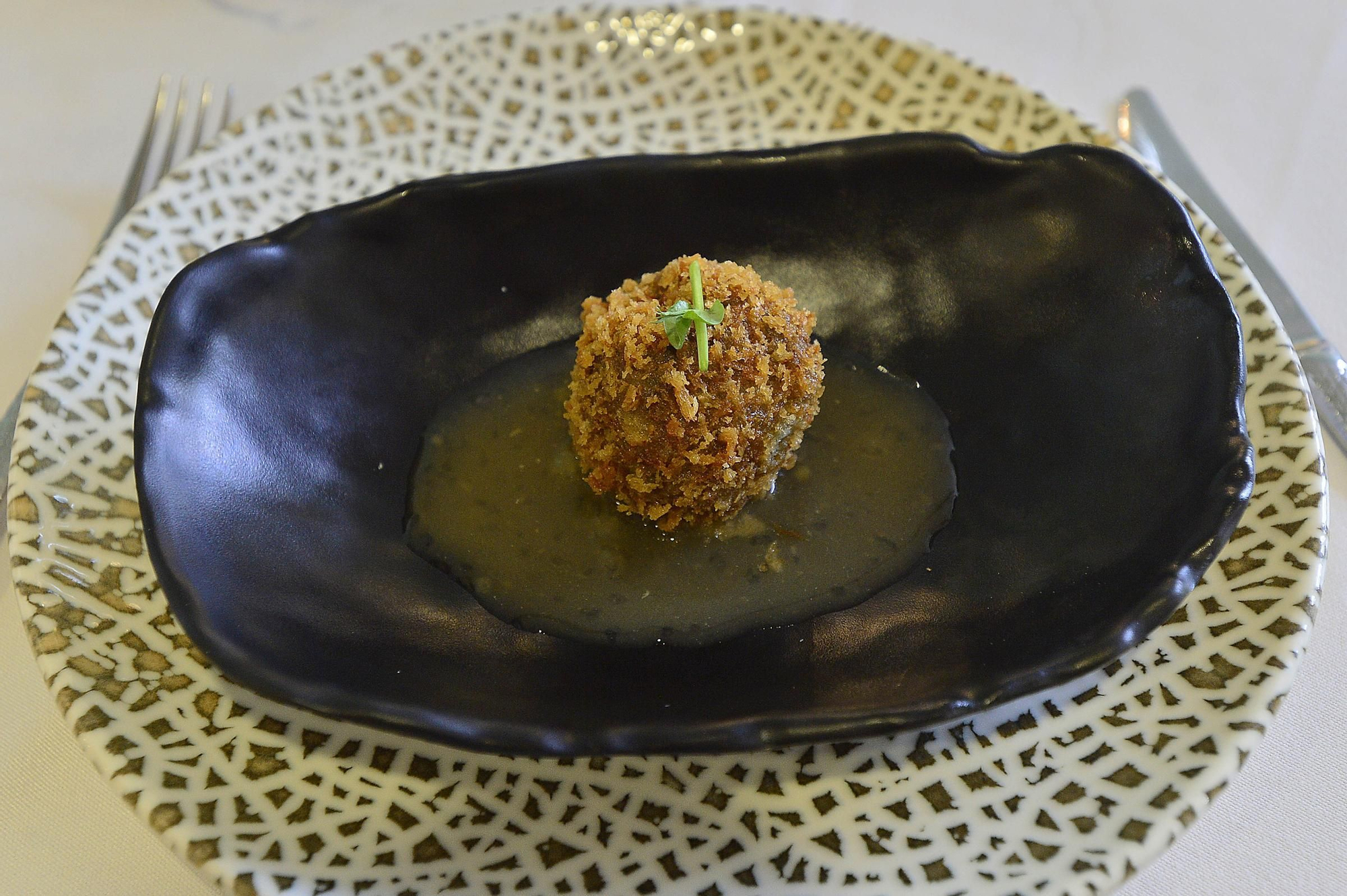 Menjars de la Terra en el restaurante  Los Infantes de Almoradí.