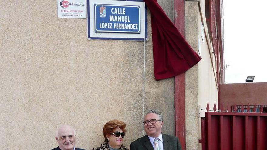 Una calle para el industrial Manuel López Fernández