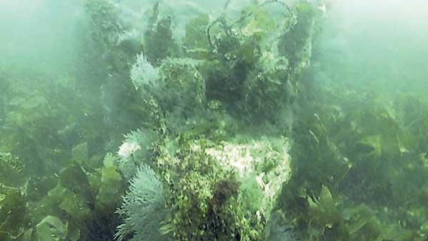 Sección del proa del "Paraíso". // Argos