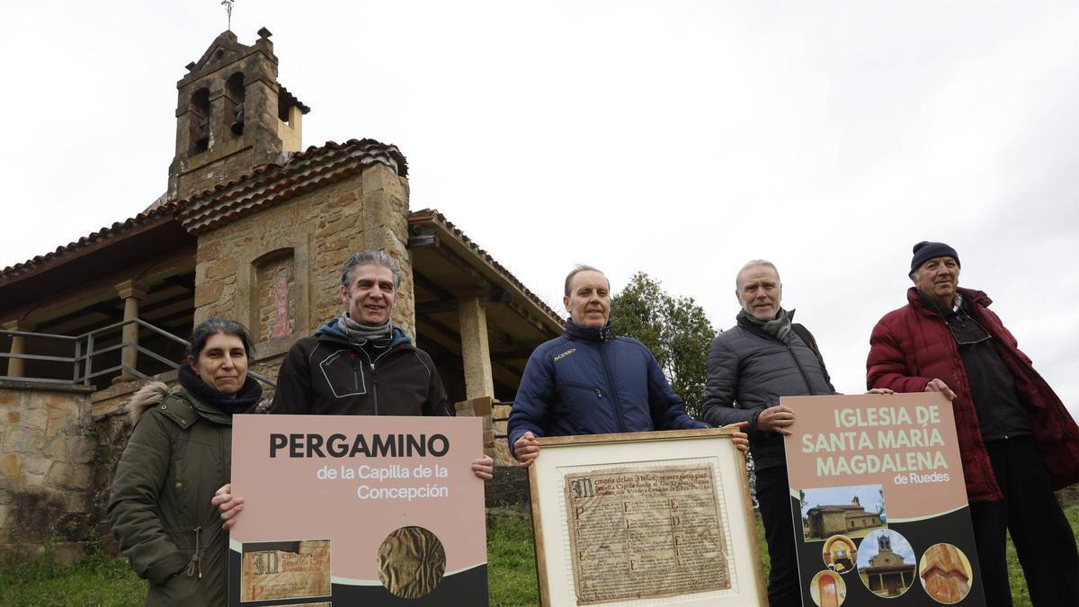 VÍDEO: La parroquia gijonesa de Ruedes reivindica su historia con una exposición