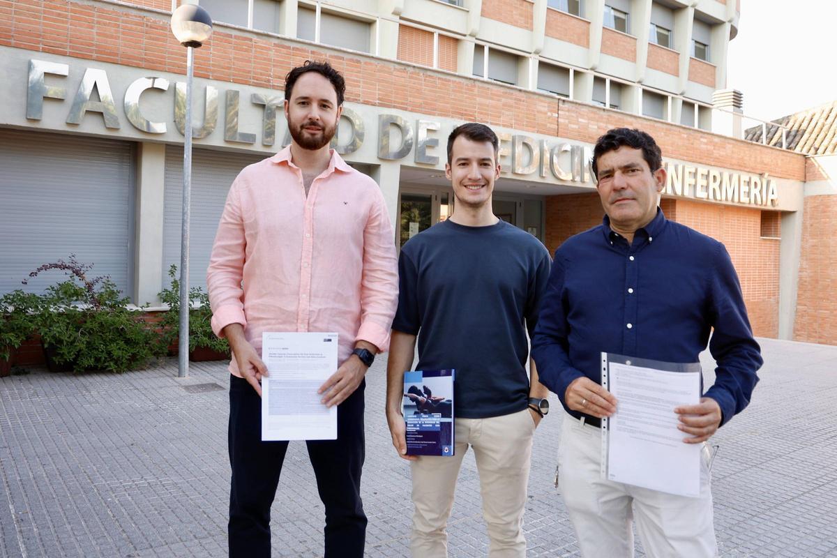 José Manuel Jurado, David Casanova y Antono Ranchal, responsables de la investigación.