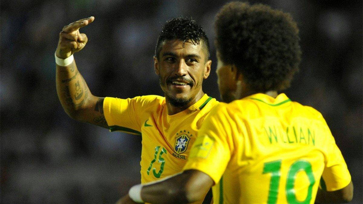 Paulinho, jugador del Guangzhou Evergrande y la selección de Brasil