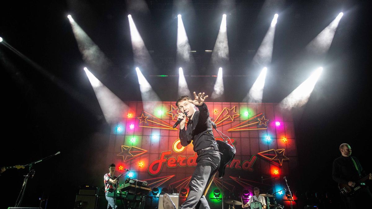 Actuación de Franz Ferdinand en la edición de 2019 del FIB.