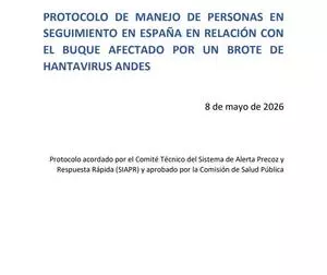 PROTOCOLO DE MANEJO DE CONTACTOS Y CASOS. Brote de Hantavirus Andes