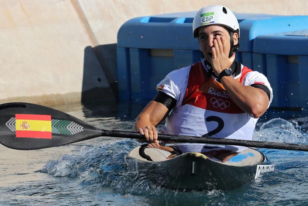 Maialen Chourraut ha logrado la segunda medalla de oro para España en los Juegos en piragüismo de aguas bravas.