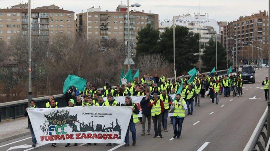 FCC planta a los jardineros de Zaragoza en el SAMA