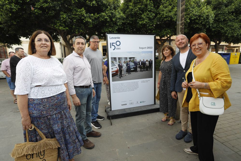 El Camp de Morvedre inaugura la exposición del 150 aniversario de Levante-EMV